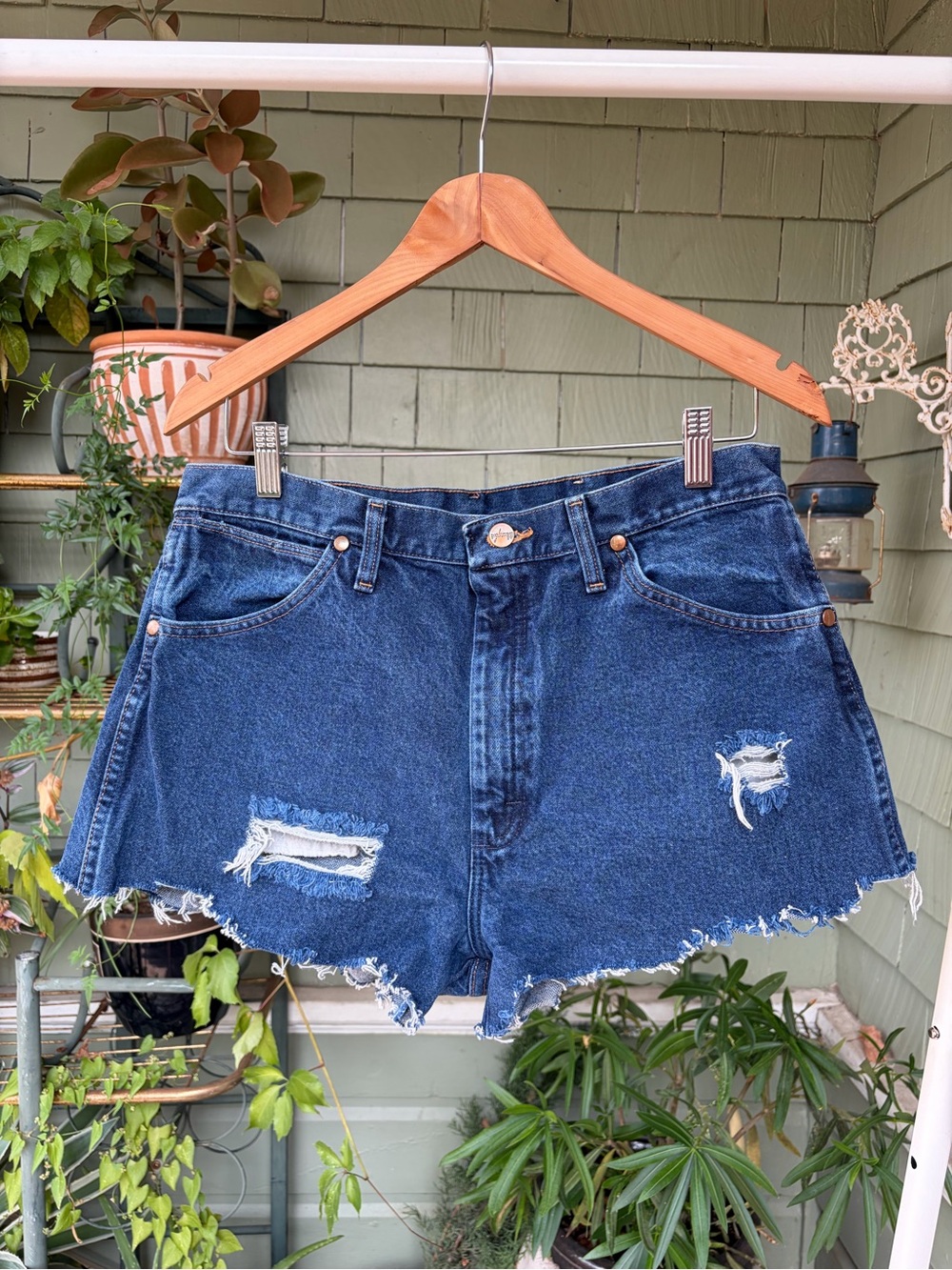 Wrangler Blue Jean Shorts